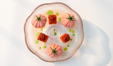 La Petite Maison Introduces Tomatini Sorbet, Inspired by Its Iconic Tomatini Cocktail